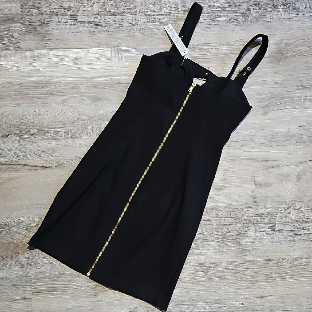 asos NWOT Elegant Bodycon Mini Dress with buckle details - Picture 6 of 9